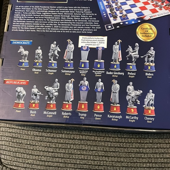 Chess Set - Democrats vs Republicans 😂 - Picture 3 of 6